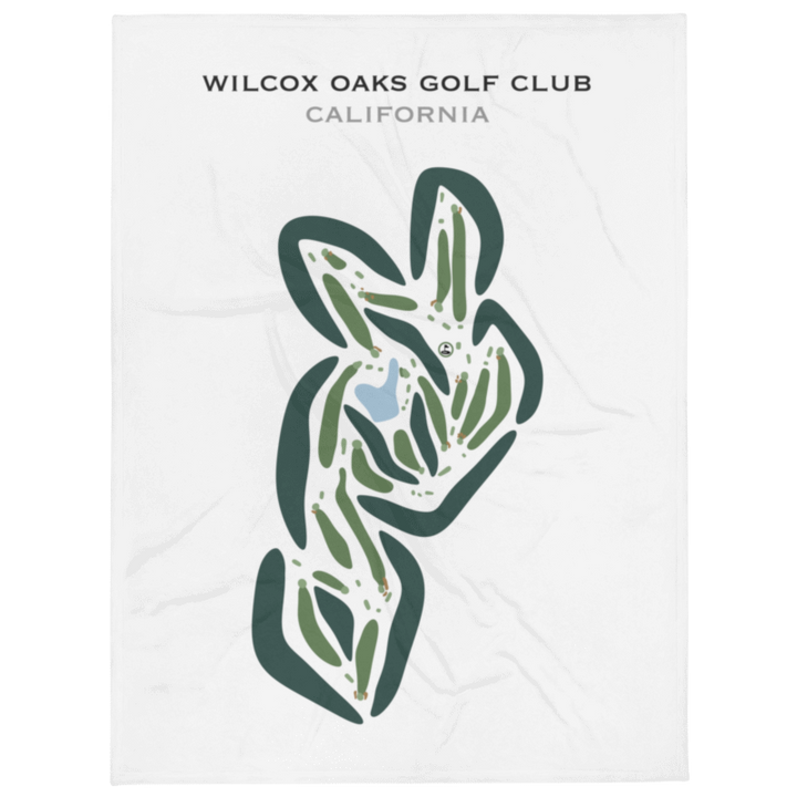 Wilcox Oaks Golf Club, California - Printed Golf Courses
