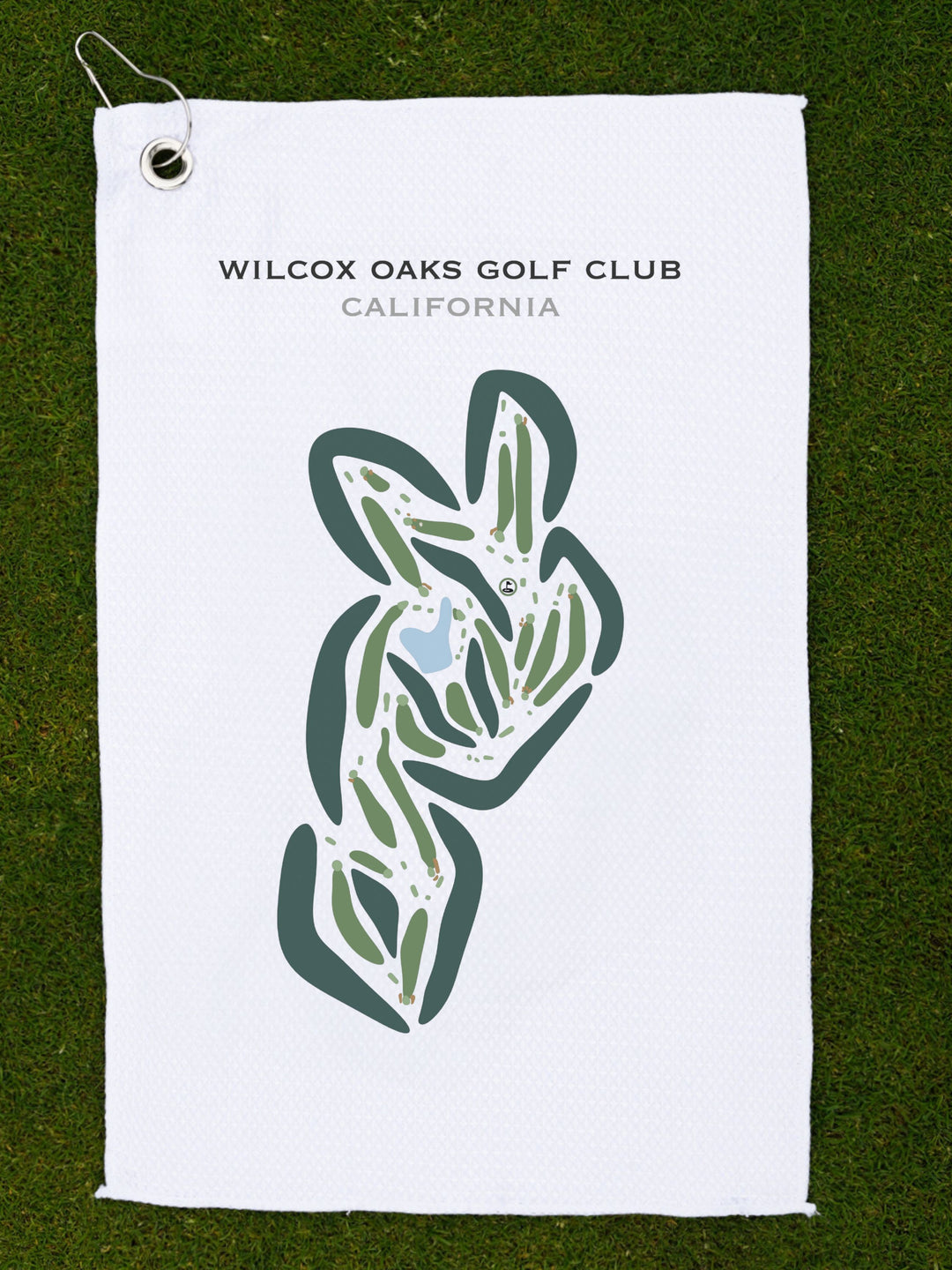 Wilcox Oaks Golf Club, California - Printed Golf Courses