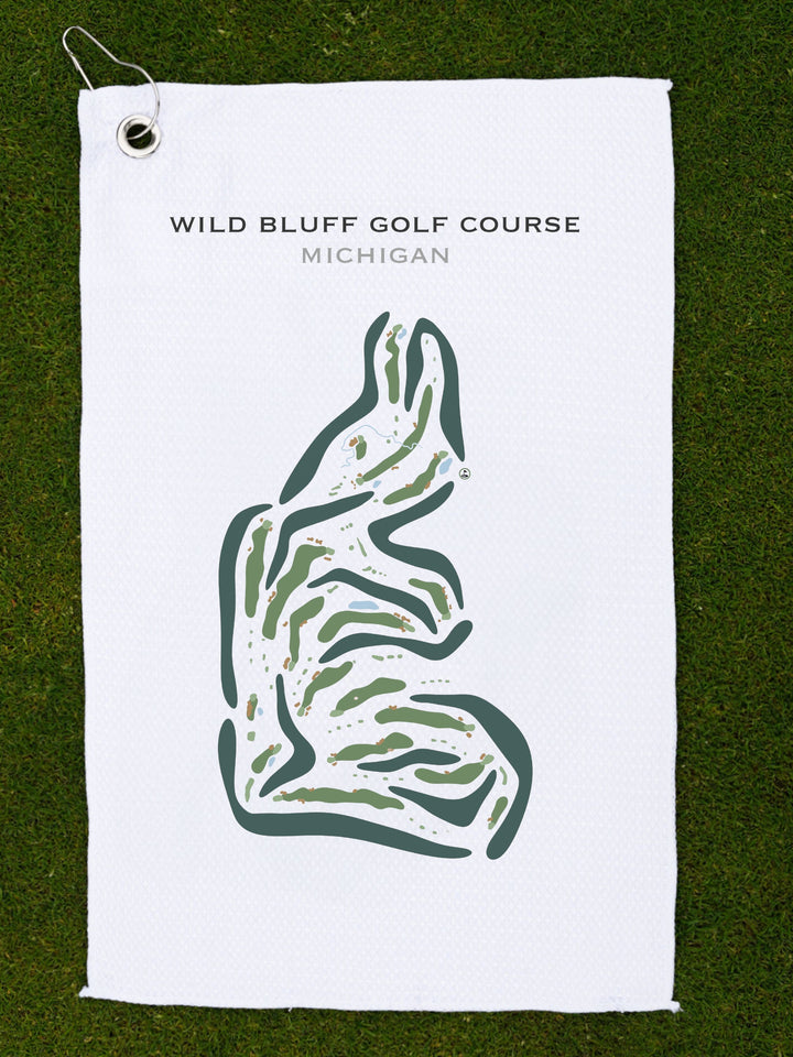 Wild Bluff Golf Course, Michigan - Printed Golf Courses