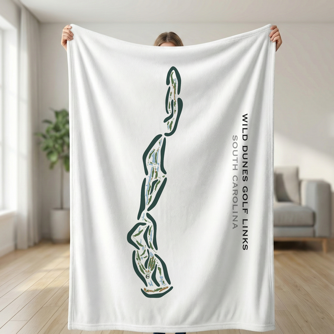 Wild Dunes Golf Links, South Carolina - Printed Golf Courses