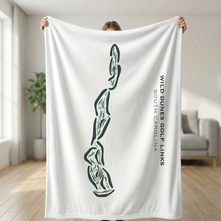 Wild Dunes Golf Links, South Carolina - Printed Golf Courses
