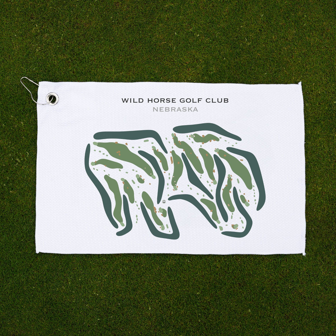 Wild Horse Golf Club, Nebraska - Printed Golf Courses