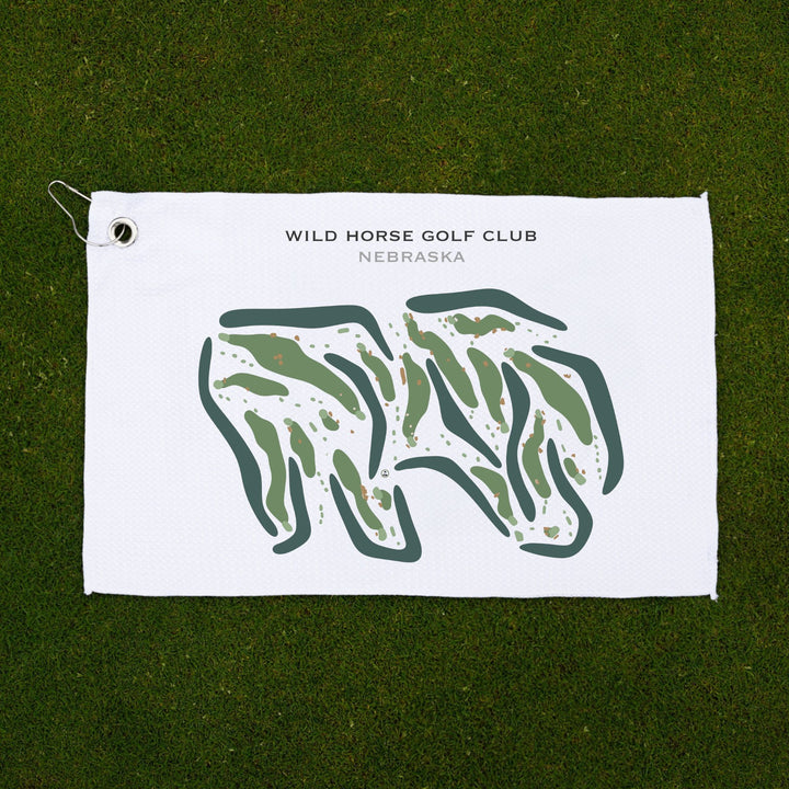 Wild Horse Golf Club, Nebraska - Printed Golf Courses