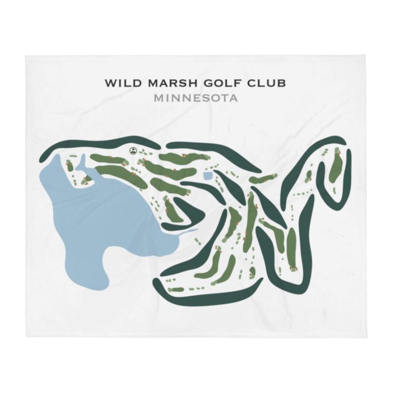 Wild Marsh Golf Club, Minnesota - Printed Golf Courses