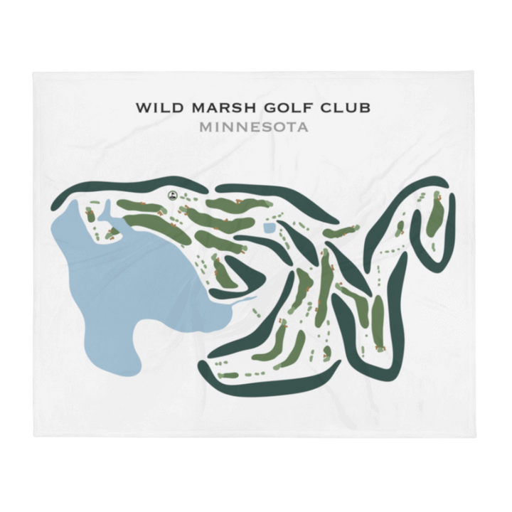 Wild Marsh Golf Club, Minnesota - Printed Golf Courses