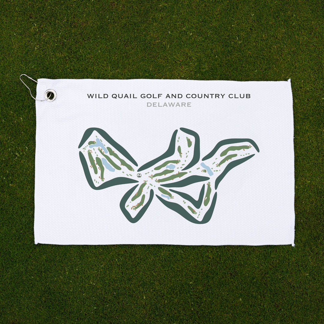 Wild Quail Golf & Country Club, Delaware - Printed Golf Courses