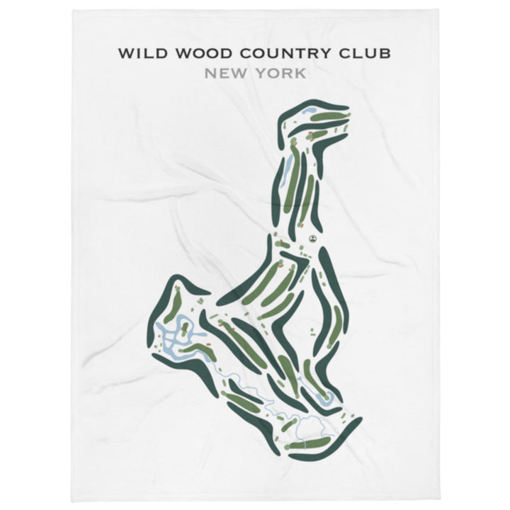 Wild Wood Country Club, New York - Printed Golf Course