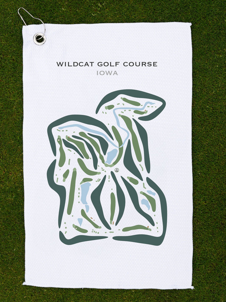 Wildcat Golf Course, Iowa - Printed Golf Courses