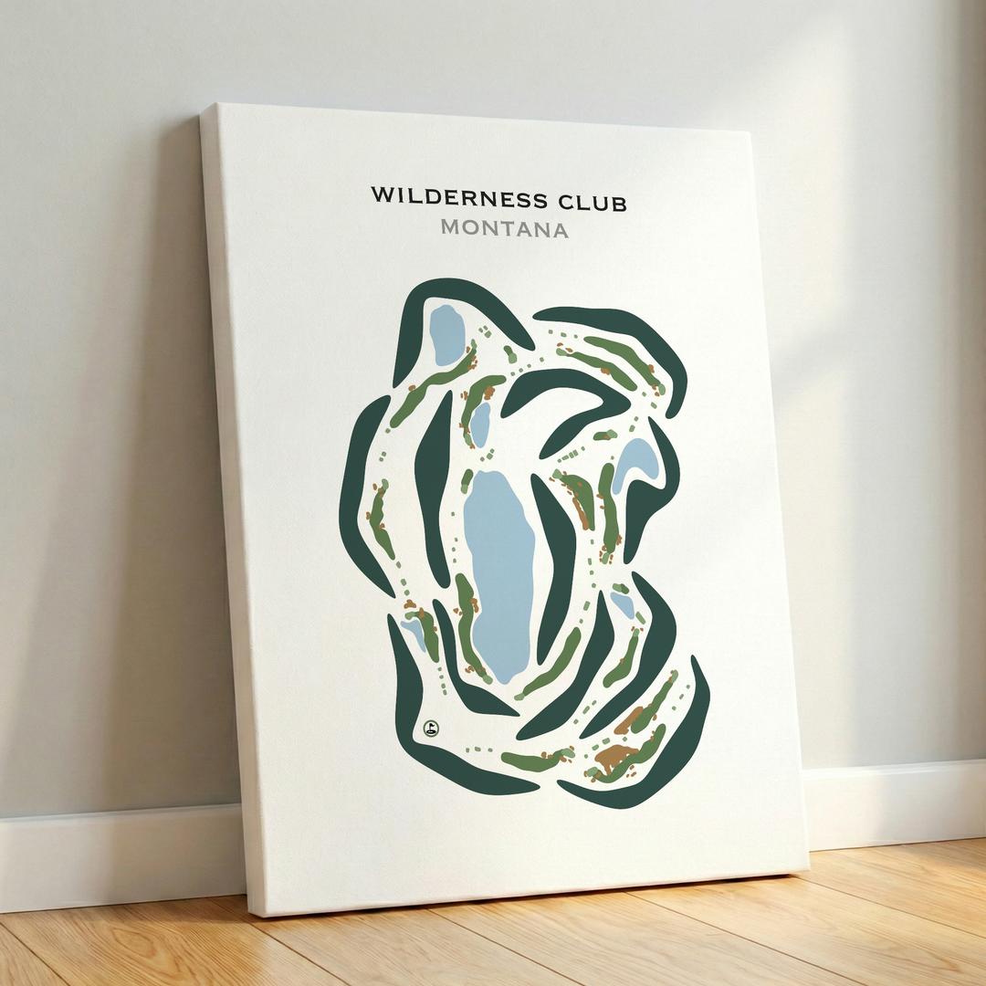Wilderness Club, Montana - Printed Golf Courses