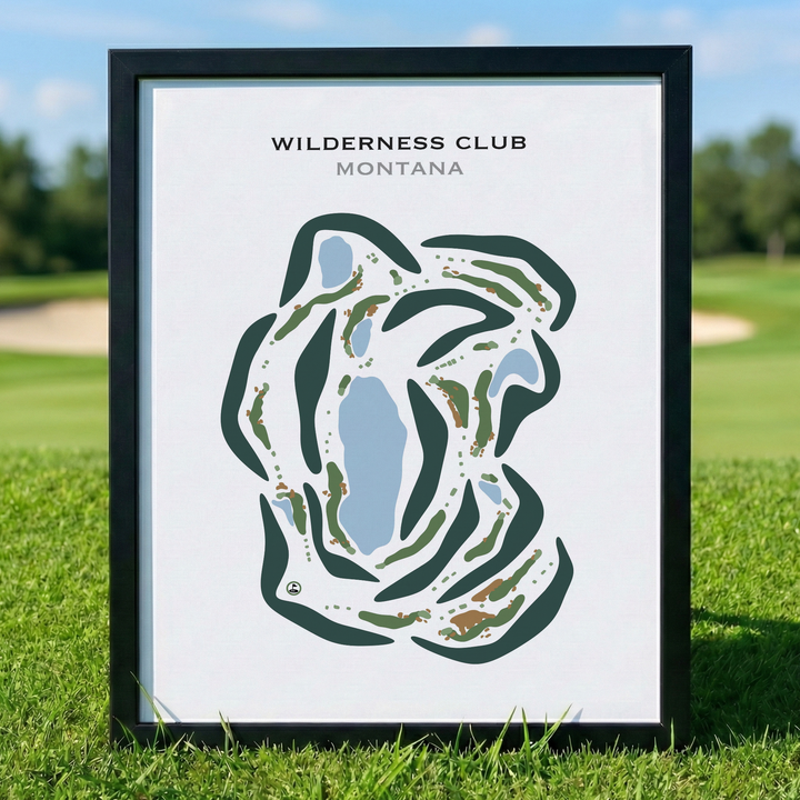 Wilderness Club, Montana - Printed Golf Courses