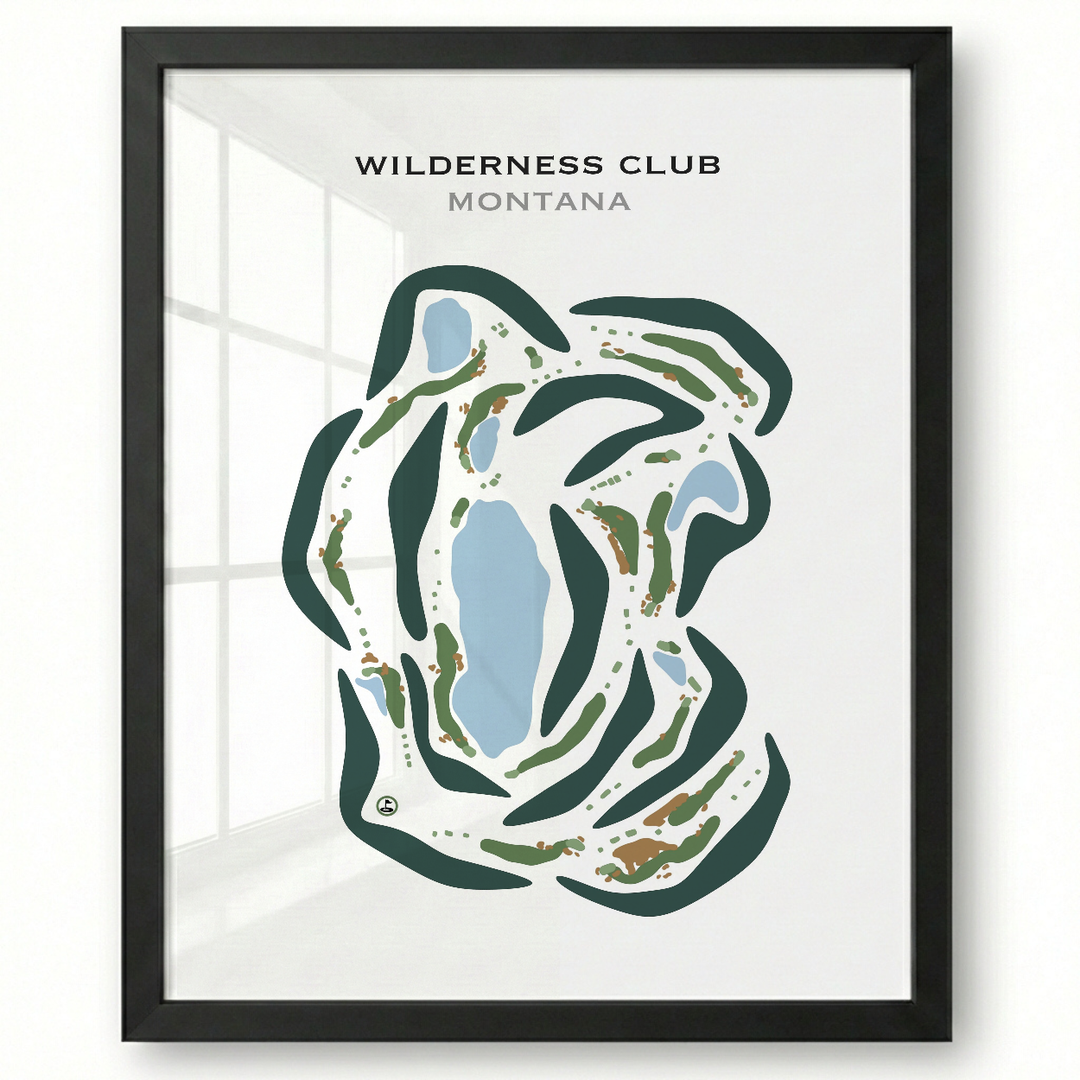 Wilderness Club, Montana - Printed Golf Courses