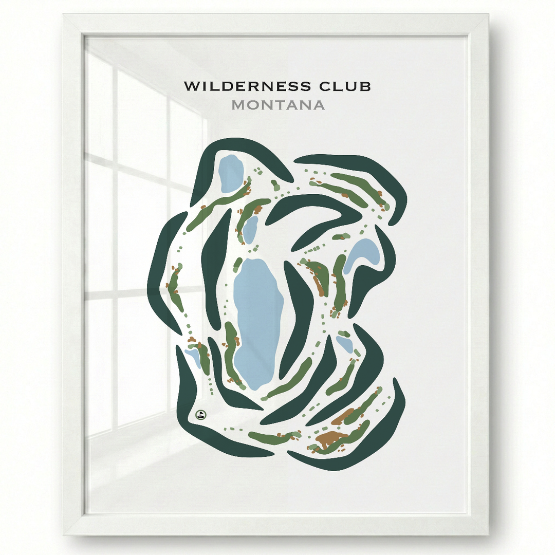 Wilderness Club, Montana - Printed Golf Courses