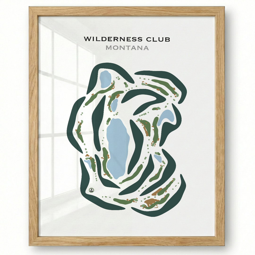 Wilderness Club, Montana - Printed Golf Courses