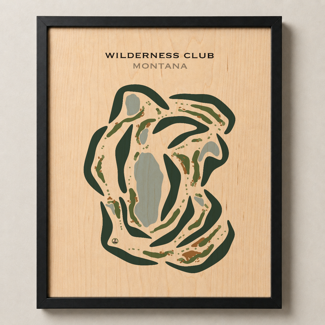 Wilderness Club, Montana - Printed Golf Courses