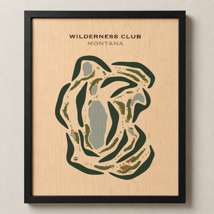 Wilderness Club, Montana - Printed Golf Courses