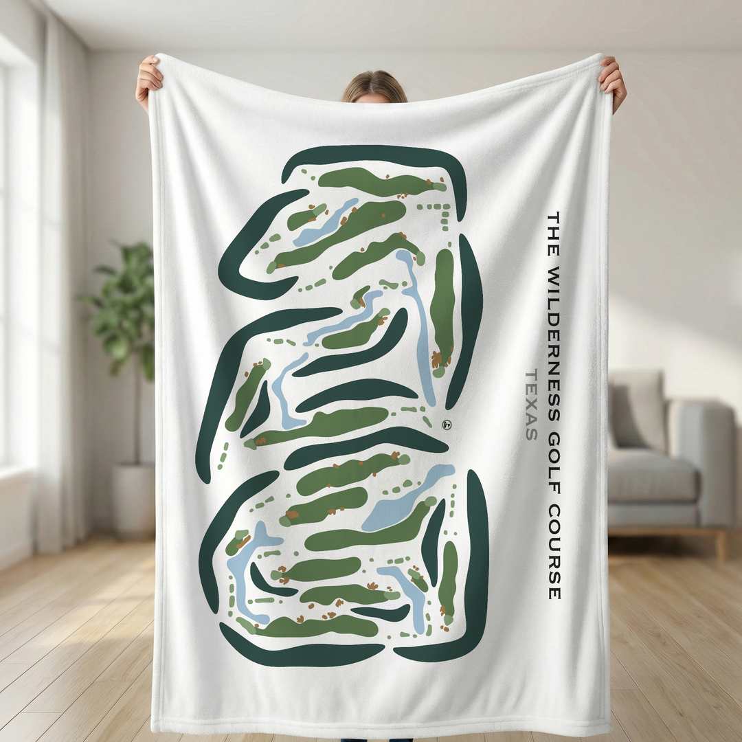 The Wilderness Golf Course, Texas - Printed Golf Courses