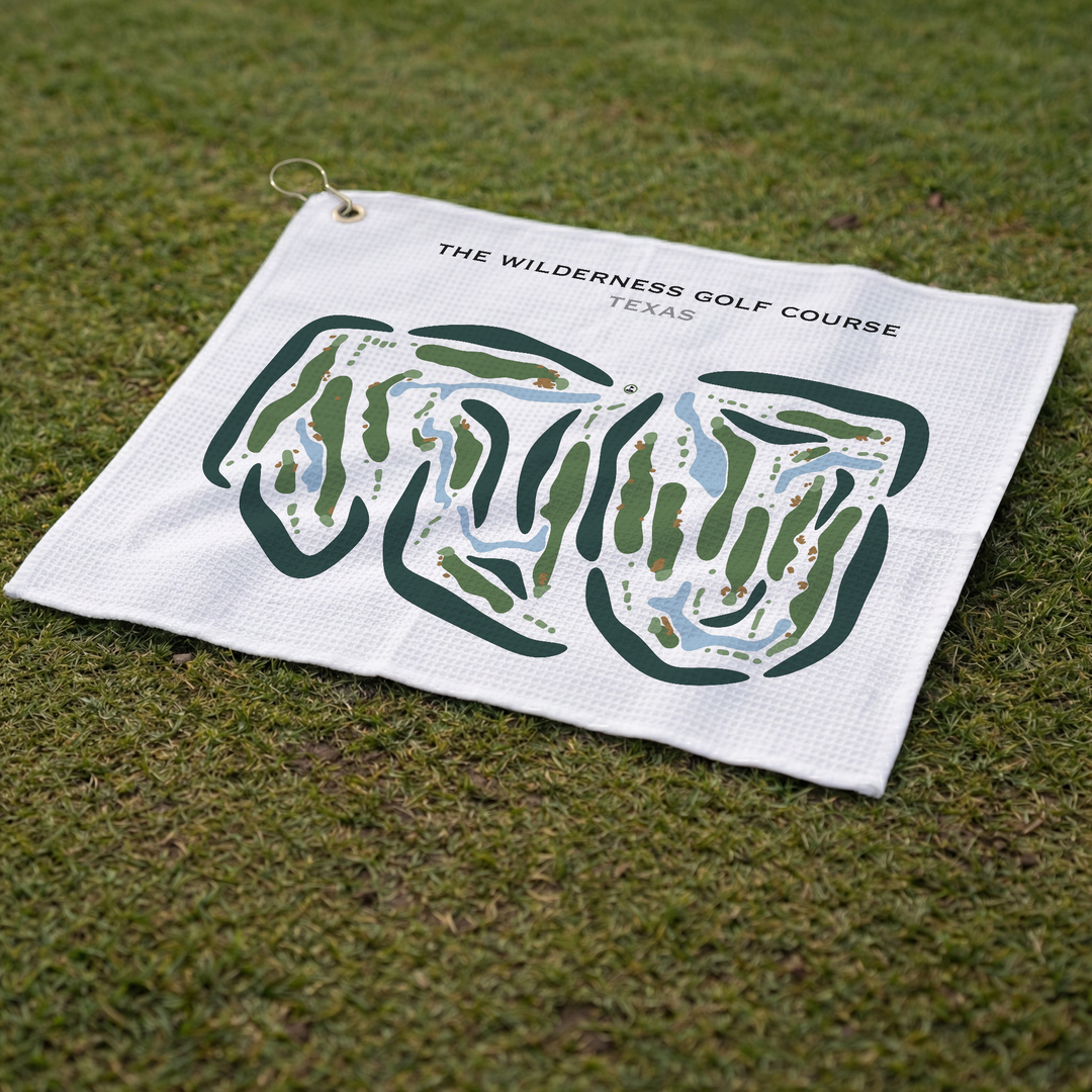 The Wilderness Golf Course, Texas - Printed Golf Courses