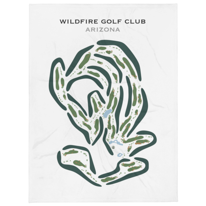 Wildfire Golf Club, Phoenix Arizona - Printed Golf Courses