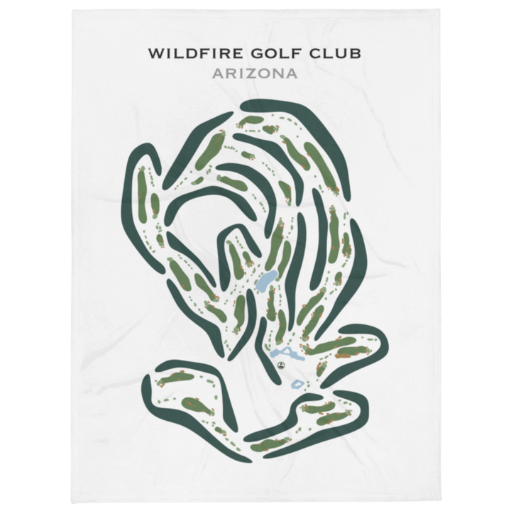 Wildfire Golf Club, Phoenix Arizona - Printed Golf Courses