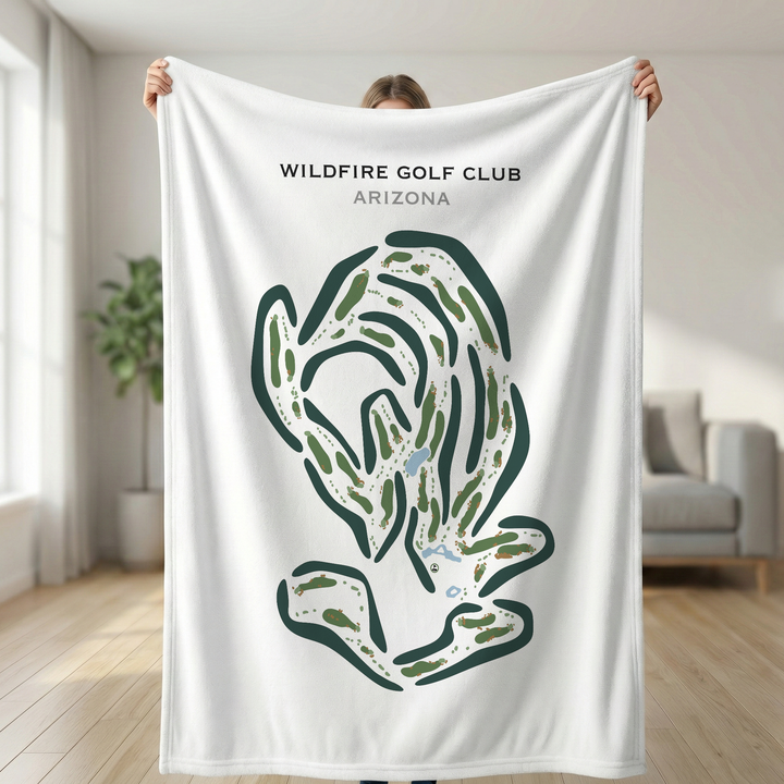 Wildfire Golf Club, Phoenix Arizona - Printed Golf Courses