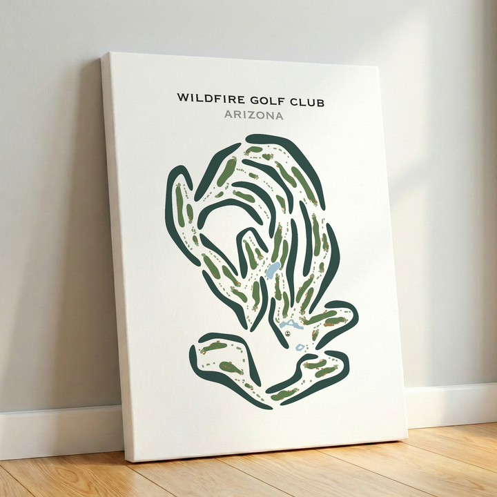 Wildfire Golf Club, Phoenix Arizona - Printed Golf Courses