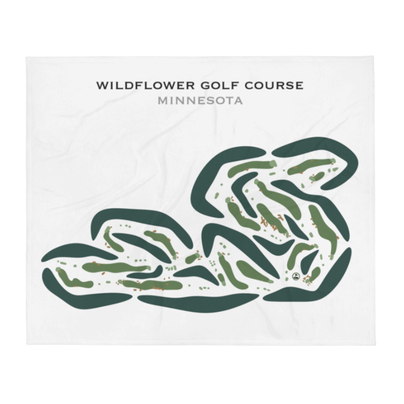 Wildflower Golf Course, Minnesota - Printed Golf Courses