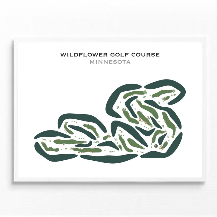 Wildflower Golf Course, Minnesota - Printed Golf Courses