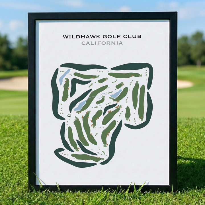 Wildhawk Golf Club, California - Printed Golf Courses