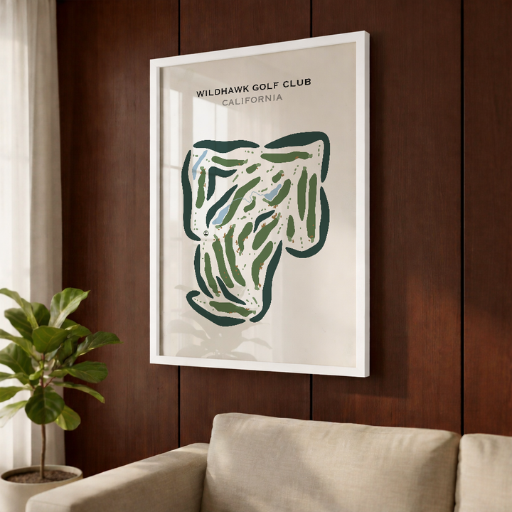 Wildhawk Golf Club, California - Printed Golf Courses