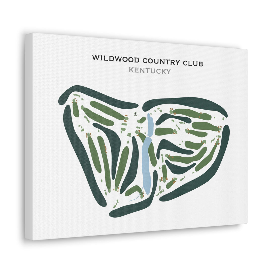 Wildwood Country Club, Kentucky - Printed Golf Courses