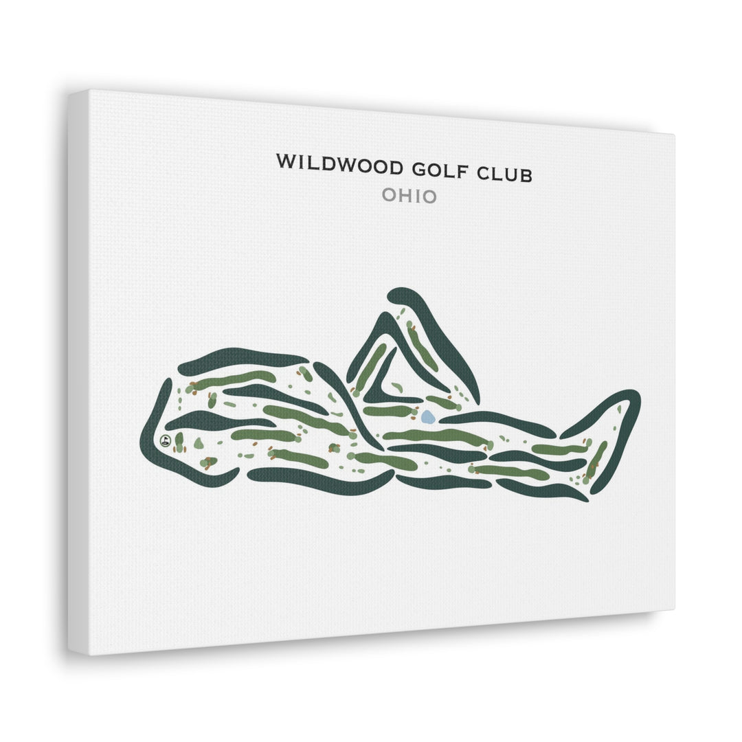 Wildwood Golf Club, Ohio - Printed Golf Courses