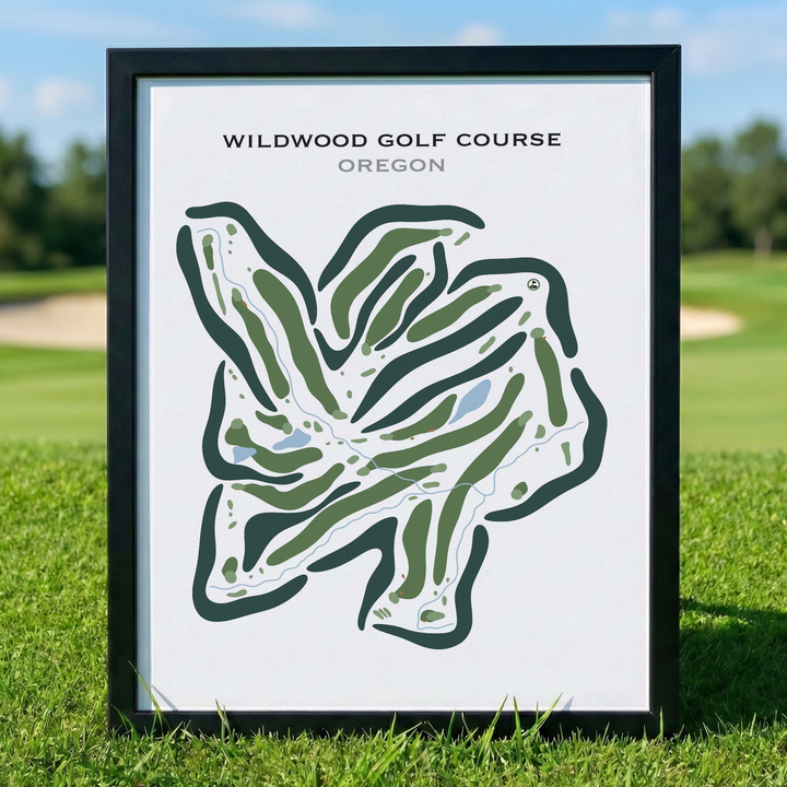 Wildwood Golf Course, Oregon - Printed Golf Courses