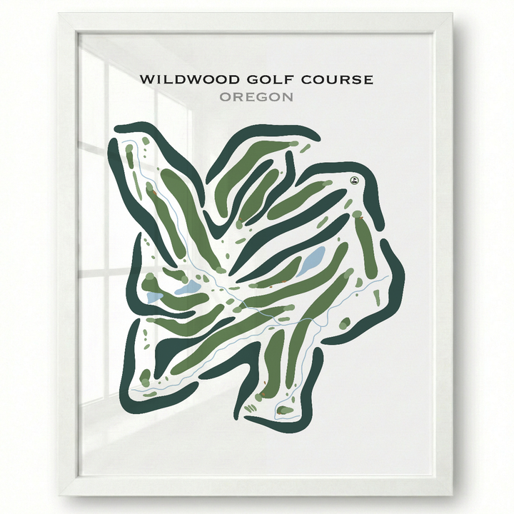 Wildwood Golf Course, Oregon - Printed Golf Courses