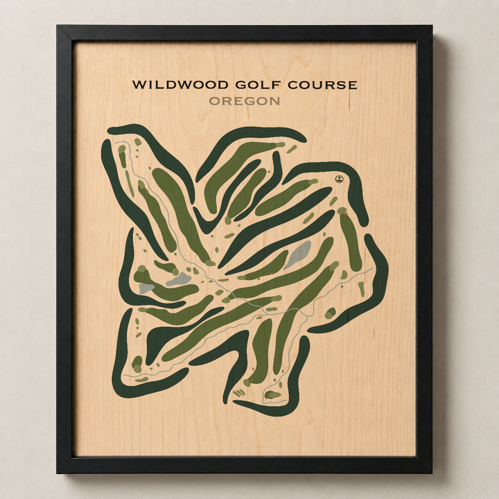 Wildwood Golf Course, Oregon - Printed Golf Courses
