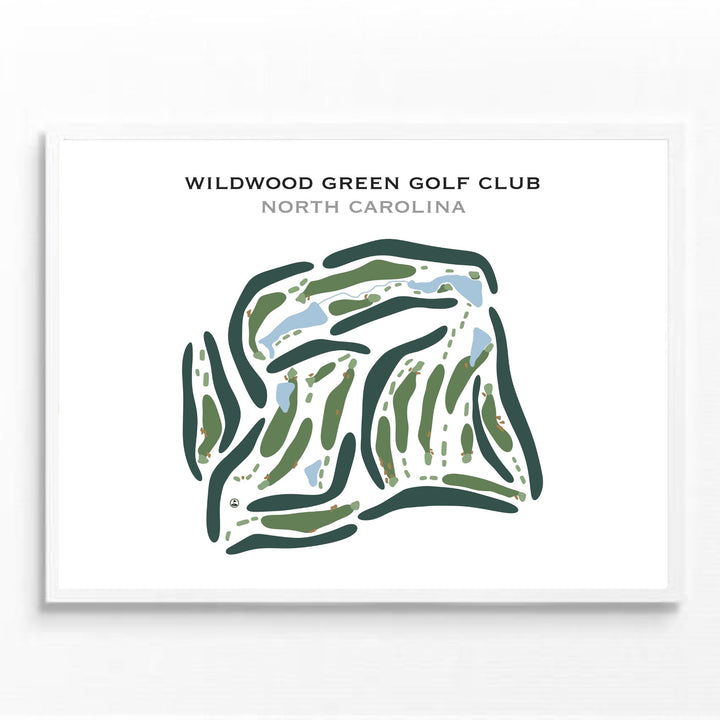 Wildwood Green Golf Club, North Carolina - Printed Golf Courses