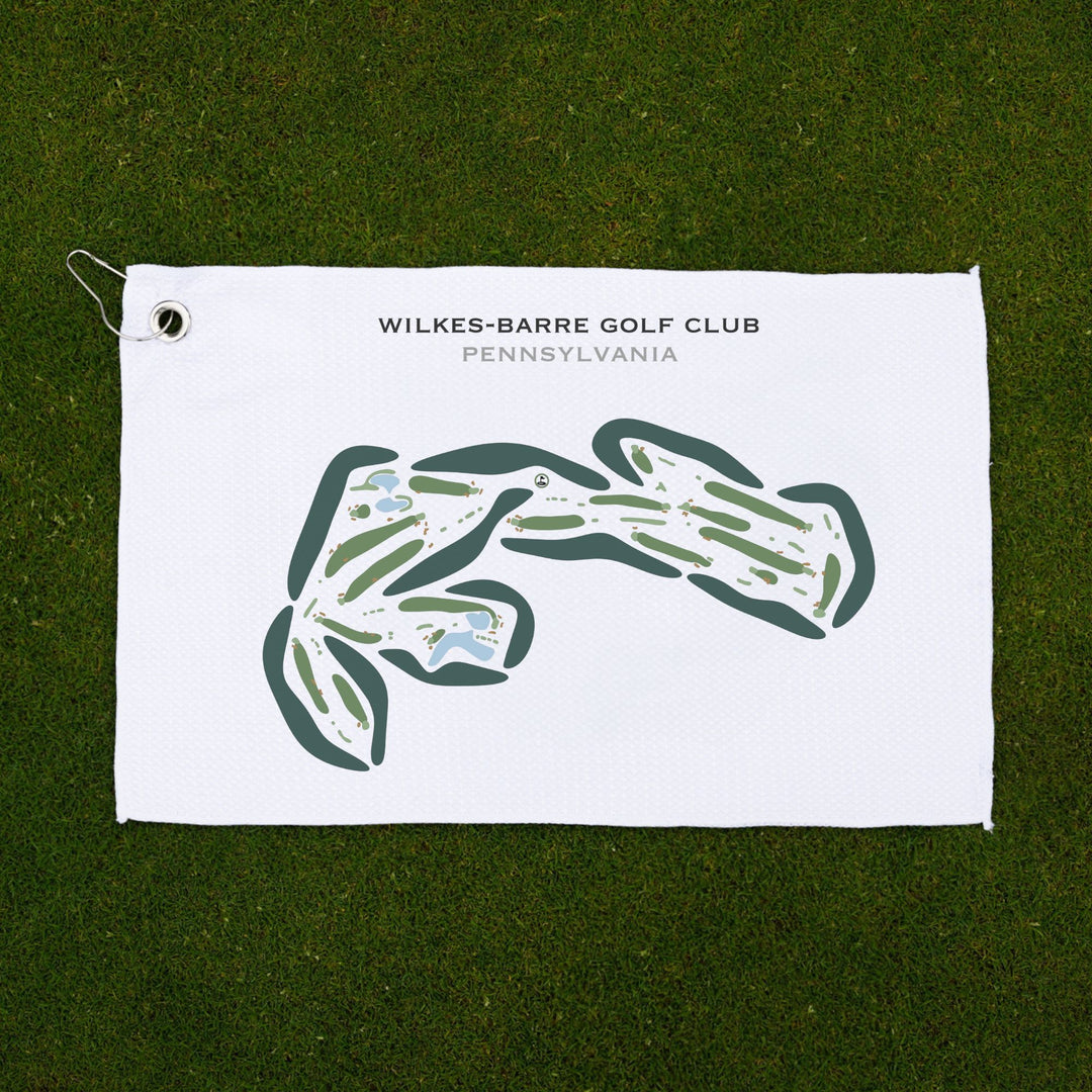 Wilkes-Barre Golf Club, Pennsylvania - Printed Golf Courses