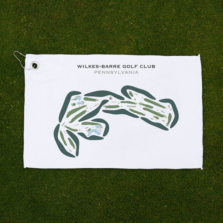 Wilkes-Barre Golf Club, Pennsylvania - Printed Golf Courses