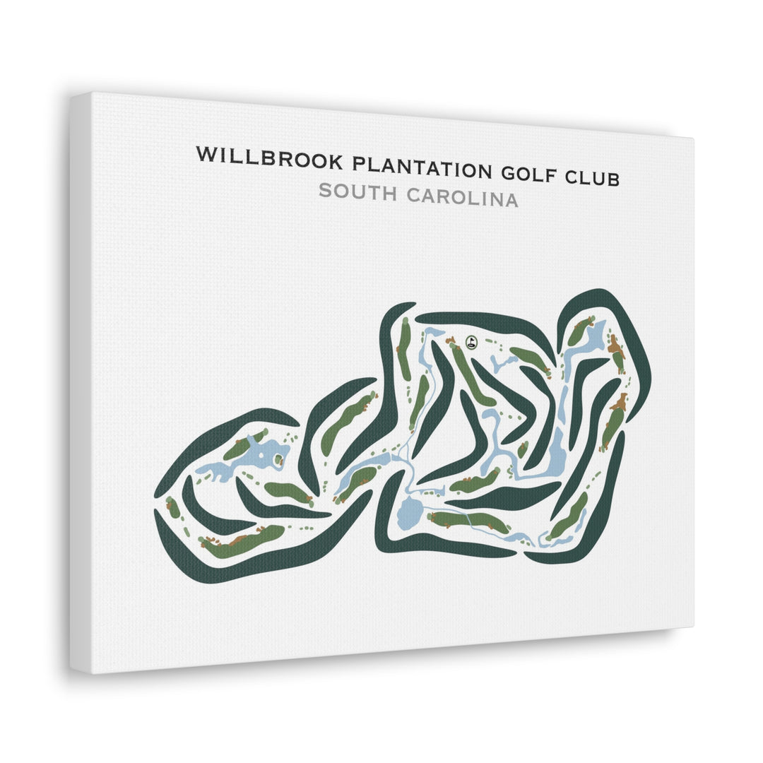 Willbrook Plantation Golf Club, South Carolina - Printed Golf Courses