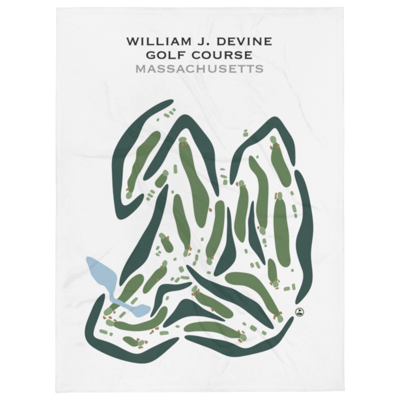 William J. Devine Golf Course, Massachusetts - Printed Golf Courses