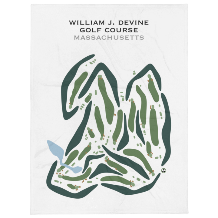 William J. Devine Golf Course, Massachusetts - Printed Golf Courses