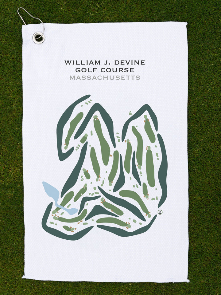 William J. Devine Golf Course, Massachusetts - Printed Golf Courses