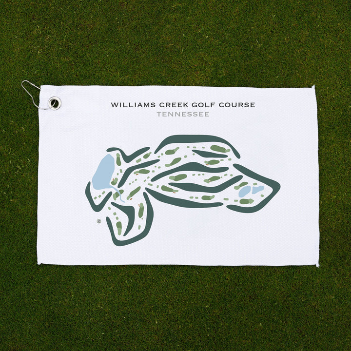 Williams Creek Golf Course, Tennessee - Printed Golf Courses