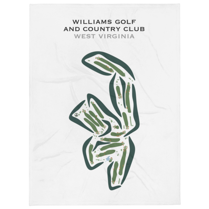 Williams Golf & Country Club, West Virginia - Printed Golf Courses