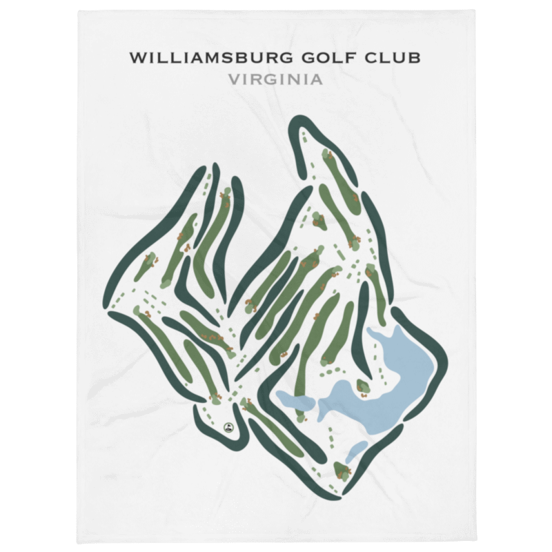 Williamsburg Golf Club, Virginia - Printed Golf Courses