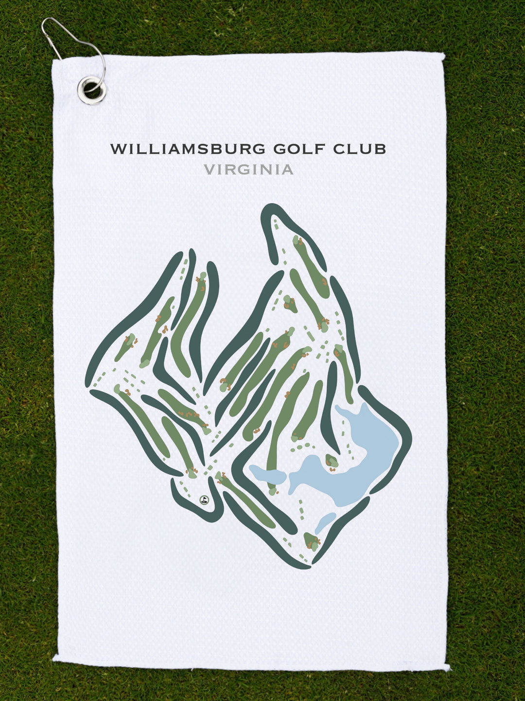 Williamsburg Golf Club, Virginia - Printed Golf Courses