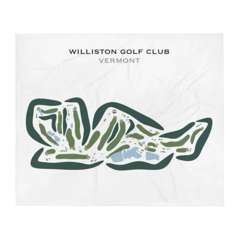 Williston Country Club, Vermont - Printed Golf Courses