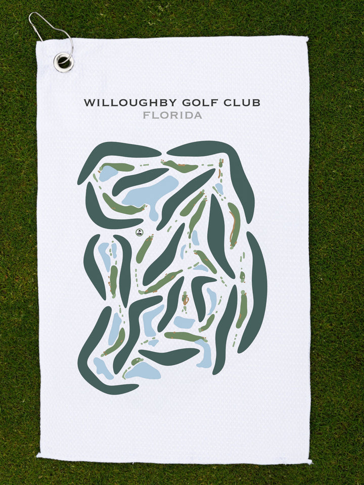 Willoughby Golf Club, Florida - Printed Golf Courses