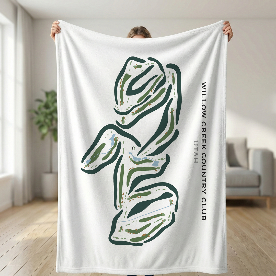 Willow Creek Country Club, Sandy Utah - Printed Golf Courses