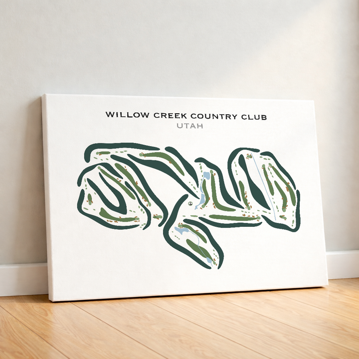 Willow Creek Country Club, Sandy Utah - Printed Golf Courses