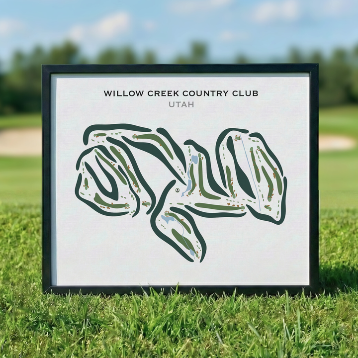 Willow Creek Country Club, Sandy Utah - Printed Golf Courses